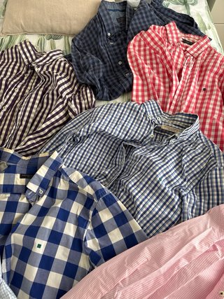 Lote 14 Camisas Hombre Talla M