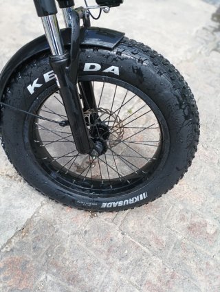 Bicicleta Eléctrica Fat Bike Plegable