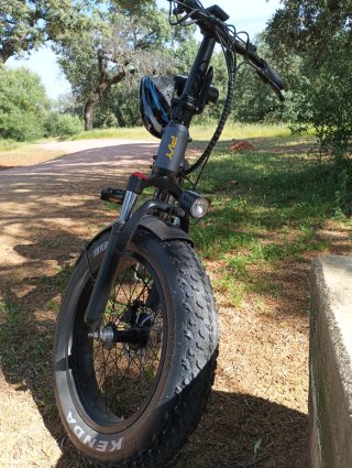 Bicicleta Eléctrica Fat Bike Plegable