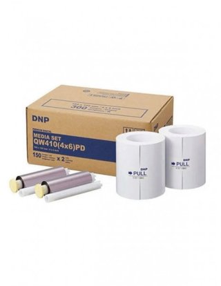 Papel DNP QW410 (4x6) - 150 hojas