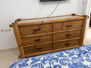 Dormitorio Matrimonio Completo Bambú