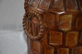 Jarra/Pote Metálico Decorativo