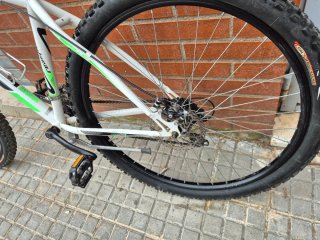 Bicicleta Montaña Bugnion Blanca talla L