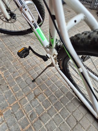 Bicicleta Montaña Bugnion Blanca talla L