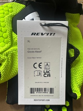 Guantes Moto REV'IT! Massif XL Neón