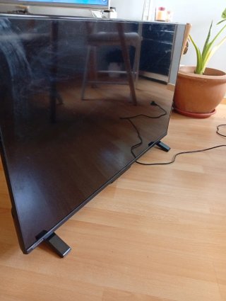 Televisión Toshiba Smart TV Negra
