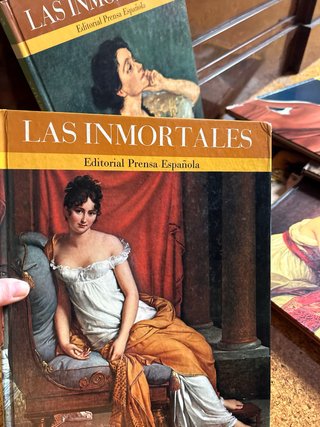 Colección del libro, las inmortales