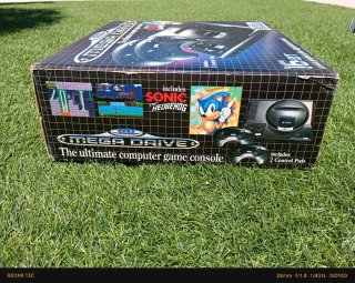 Sega Mega Drive Consola Negra