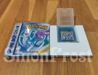 Caja METALIZADA (CARTÓN) Pokémon Edición Cristal