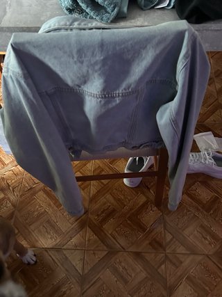 Chaqueta vaquera azul/gris