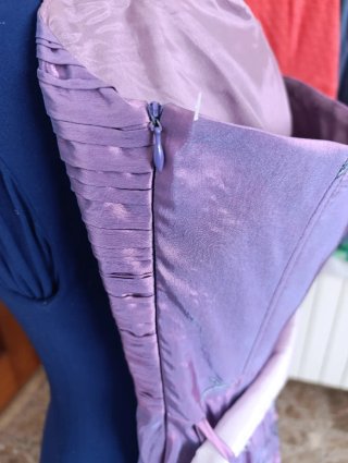 Vestido morado para eventos