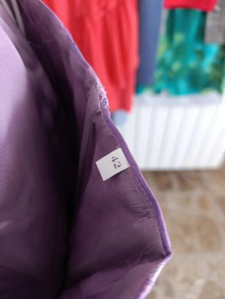 Vestido morado para eventos
