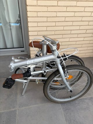 Bicicleta Plegable Fabric Bike 7 Marchas + Bolsa