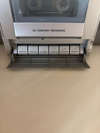 Equipo de música JVC UX-H10 Plata