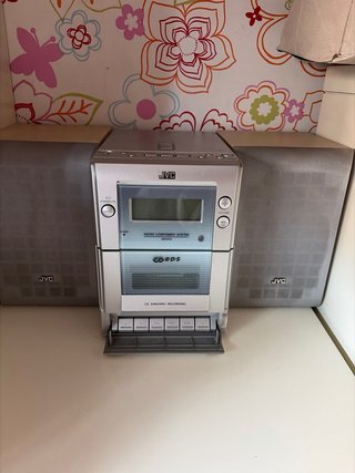 Equipo de música JVC UX-H10 Plata
