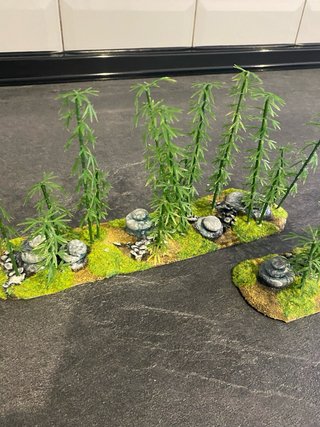 Warhammer Fantasy Diorama Bambú