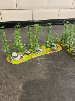 Warhammer Fantasy Diorama Bambú