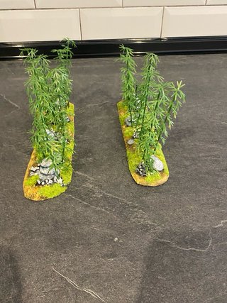 Warhammer Fantasy Diorama Bambú