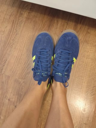 Zapatillas Adidas Spezial Talla 38 2/3 Azul/Amaril