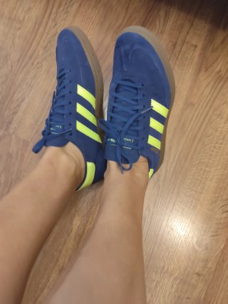 Zapatillas Adidas Spezial Talla 38 2/3 Azul/Amaril