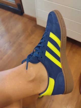 Zapatillas Adidas Spezial Talla 38 2/3 Azul/Amaril
