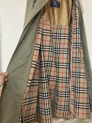 Cappotto Burberry Uomo Taglia 50 Verde Oliva