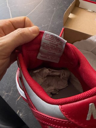Nike Dunk Low Grigio Rosso