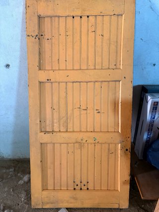 Puerta madera antigua 78x151cm