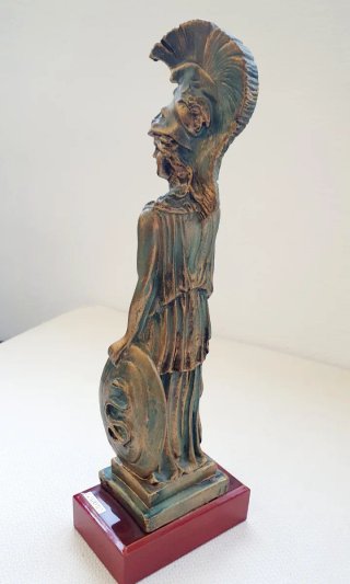 Figura Atenea acabado Bronce vintage