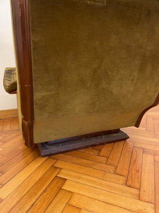 Poltrona lounge vintage velluto  modernariato ‘70
