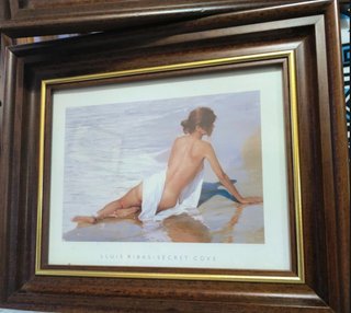 Conjunto 3 Cuadros Lluis Ribas Playa