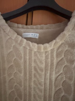 Pijama mujer beige