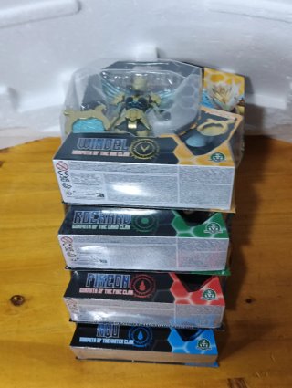 Gormiti The New Era 4 Action Figures complete set