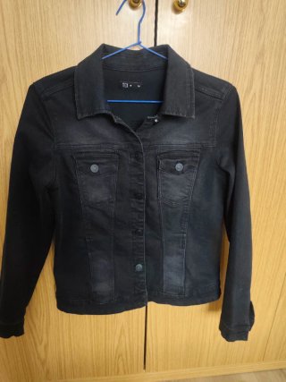 Cazadora vaquera TEX negra talla M