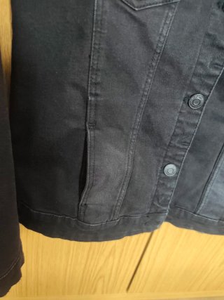 Cazadora vaquera TEX negra talla M