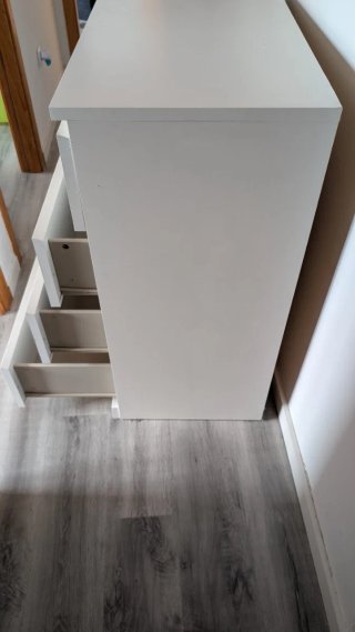 Cómoda Malm Ikea Blanca