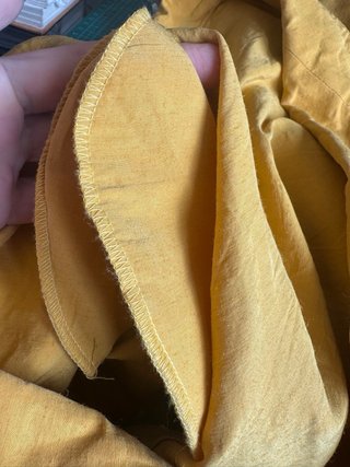 Giacca donna in lino e seta giallo senape