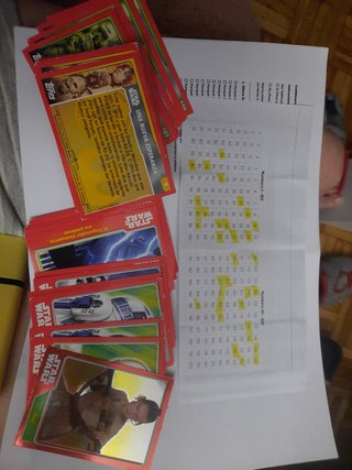 Star Wars Cromos y Cartas Varias Colecciones