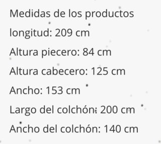 Cama de madera con colchón