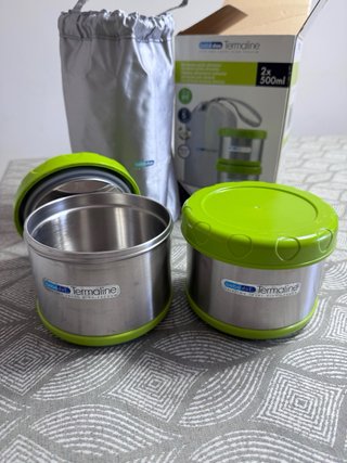 Termo doble para alimentos Bebé Due