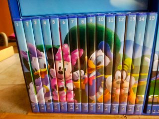 Colección La Casa de Mickey Mouse DVD y libros