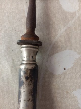 Trinchan de lujo plata 800 época victoriana