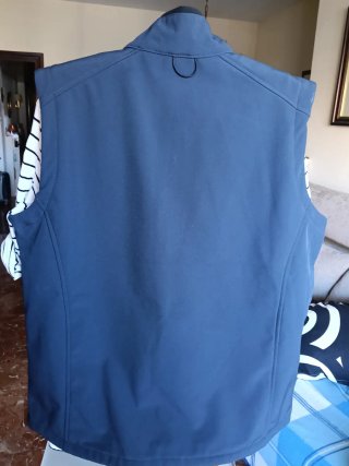 Chaleco hombre azul nuevo
