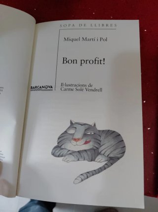 Libro Bon profit! de Miquel Martí i Pol