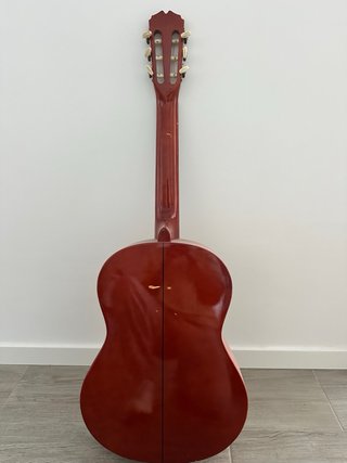 Guitarra Clásica Madera Natural con Funda