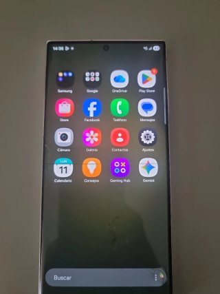 Schermo con cornice argentata per Samsung S23 Ultra