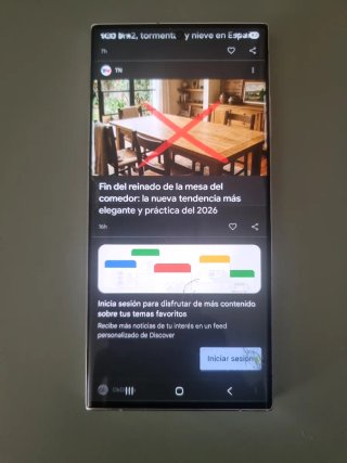 Schermo con cornice argentata per Samsung S23 Ultra
