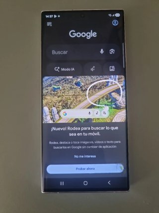 Schermo con cornice argentata per Samsung S23 Ultra
