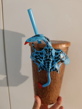 Gadget Avatar bicchiere luminoso