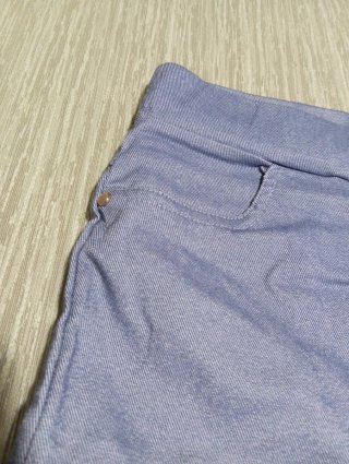 Pantalones cortos mujer azul